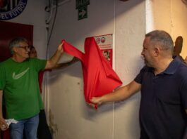 Argentinos Juniors homenajeó con una placa a sus socios desaparecidos en la última dictadura militar
