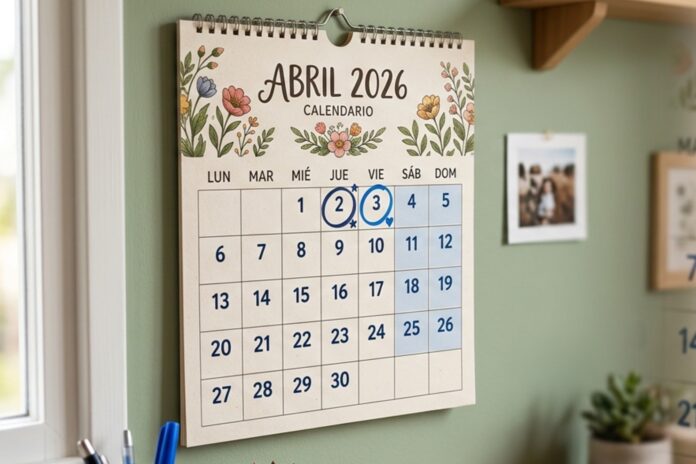 Es oficial: se viene un doble feriado de abril que hace un fin de semana puente