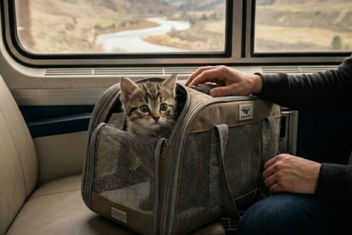 Perros y gatos en trenes Amtrak: cómo llevarlos y cuánto cobran por tramo en abril 2026