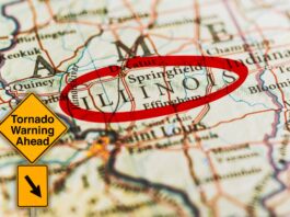 Confirmado: el brote mortal de tornados que azotó Illinois durante las últimas horas