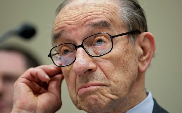 Greenspan, entre Volcker y Bernanke, al frente de la Fed