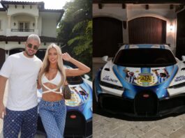 Es argentino, trabaja como trader en Miami y personalizó su Bugatti de US$5 millones en homenaje a la selección