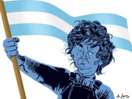 Y un día Milei descubrió el nacionalismo