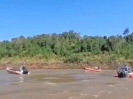 Un video captó imágenes posteriores al accidente en el que murió un turista neerlandés en las Cataratas del Iguazú