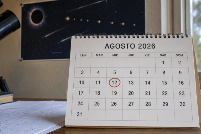 Eclipse solar, alineación planetaria y lluvia de meteoros: qué trae el calendario astronómico de agosto 2026 en EE.UU.