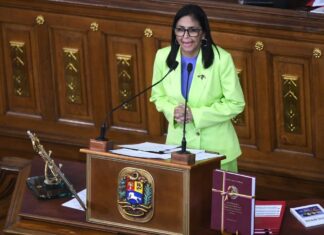 Sismos: Delcy Rodríguez se reunió con delegación de alto nivel de Estados Unidos