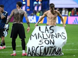 La FIFA anunció que investigará la bandera de Malvinas que desplegaron los jugadores de la selección argentina