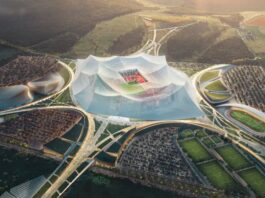 Así será el estadio más grande del mundo que tendrá capacidad para 115.000 personas, un hotel y jardín botánico