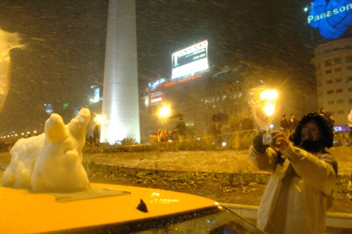 ¿Puede nevar en la ciudad de Buenos Aires en medio de la ola de frío polar?