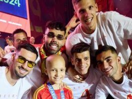 Quién es María Caamaño, la niña que murió a los 13 años y fue homenajeada por la selección española