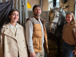 “La magia la hace el animal”: tiene caballos de hasta una tonelada, heredó la pasión de su padre y ahora la transmite a su hija