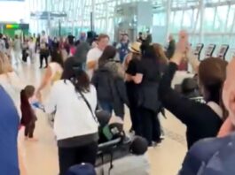 Un avión que viajaba de Buenos Aires a Madrid tuvo que aterrizar de emergencia en Brasil: hay 300 pasajeros varados