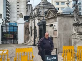 Habló la heredera de la bóveda del Cementerio de la Recoleta donde la Ciudad quiere poner un gift shop
