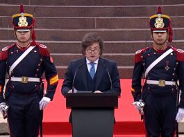 Milei dio un discurso en homenaje a San Martín: “Hay algunos que quieren volver al pasado”