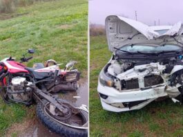 Un motociclista murió tras un accidente en Ruta 6