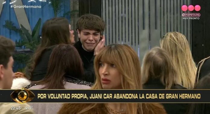 Momento desgarrador en Gran Hermano: Juanicar abandonó la casa por un problema de salud de su mamá