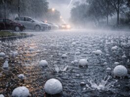 Alerta amarilla por lluvias fuertes y granizo: tres provincias afectadas este martes