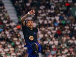 El Barcelona, bicampeón, abrió LaLiga con una goleada ante el Elche