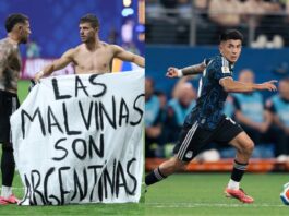 La historia detrás de la bandera de Malvinas ante Inglaterra: la confesión de Thiago Almada