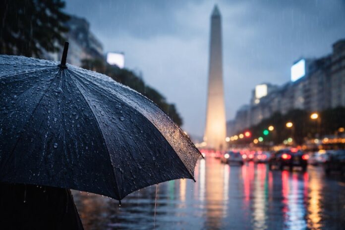 A qué hora se larga a llover en Buenos Aires: qué dicen el SMN y Meteored