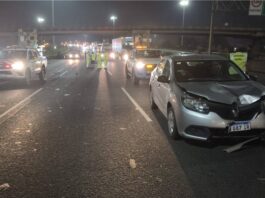 Colapso en la Panamericana: atropellaron a una persona y hay tres carriles obstruidos