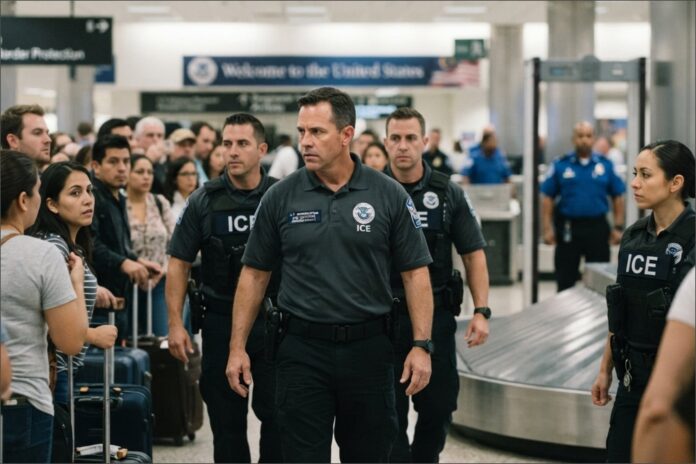 Operativos del ICE en aeropuertos de Los Ángeles: la tendencia que se repite y pone en alerta a los migrantes