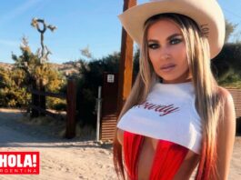 Pura sensualidad: actriz y modelo de los 90, se transformó en una sexy cowgirl que invita a un descanso de lujo en medio del desierto