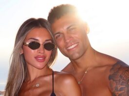 Lautaro Martínez y Agustina Gandolfo compartieron sus vacaciones con un famoso extenista: “¡Qué equipo!”