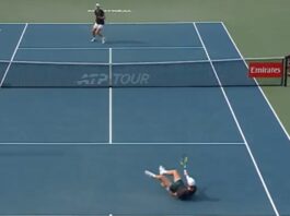 Volea, smash y unos reflejos que sorprendieron al planeta tenis: el punto más increíble del año