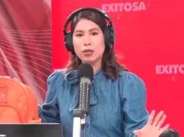 La valiente reacción de una periodista en medio del terremoto en Perú