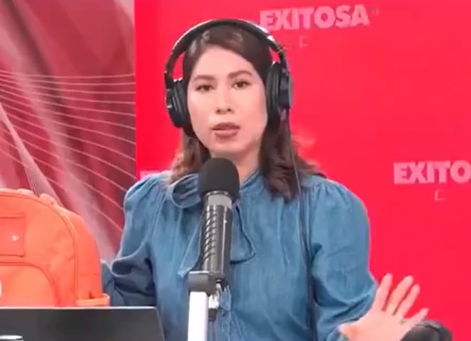 La valiente reacción de una periodista en medio del terremoto en Perú