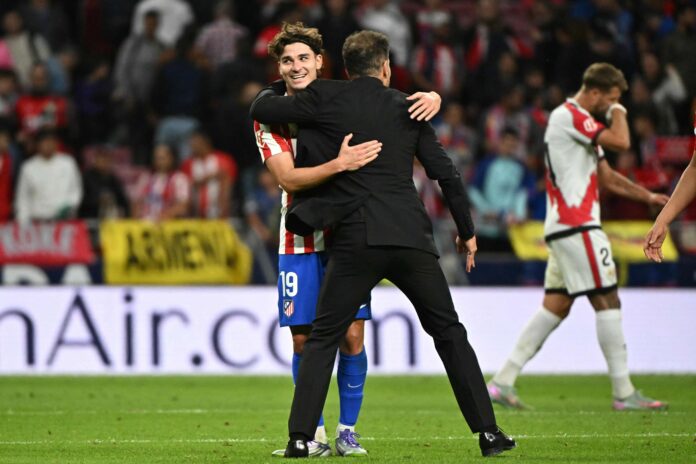 Simeone habló sobre la situación de Julián Alvarez en Atlético de Madrid: “La entidad tomó una decisión”