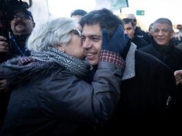 Kicillof fue a la misa por San Cayetano, se refirió a la sesión del Senado y apuntó contra Milei