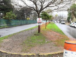 Avanzan las obras en el Parque Saavedra y habrá cortes en la zona durante los próximos días