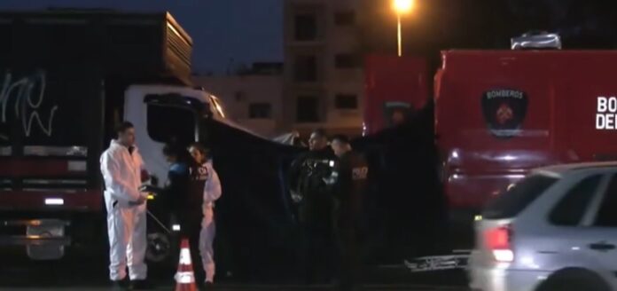 General Paz: un camionero se descompensó, chocó y murió
