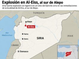 Fuerte explosión en base del Ejército sirio al sur de Alepo: hay heridos y cortaron la ruta a Damasco
