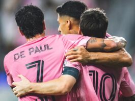 Con gol de Messi y asistencia de De Paul, el Inter Miami empató 2 a 2 con San Diego por la MLS