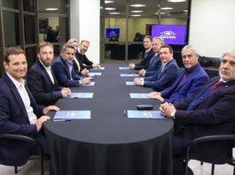 Molea reunió a intendentes de la Tercera en la previa de las elecciones del Consejo de la Magistratura