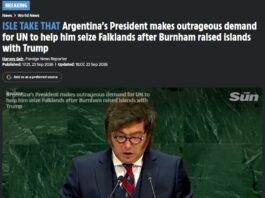 La reacción de los diarios británicos al discurso de Milei en la ONU: “Pedido indignante”