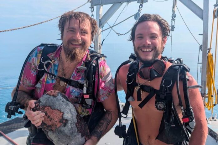 Tesoro en Florida: hallan un lingote valuado en hasta US$25.000 en un naufragio de hace 400 años