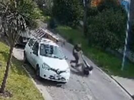 Un gasista fue baleado por dos motochorros que intentaron robarle el auto en Mar del Plata