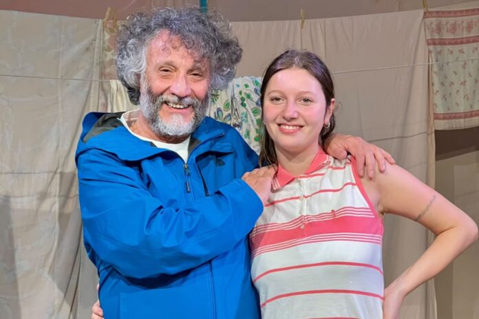 Fito Páez fue a ver a su hija Margarita al teatro y se mostró como un papá orgulloso