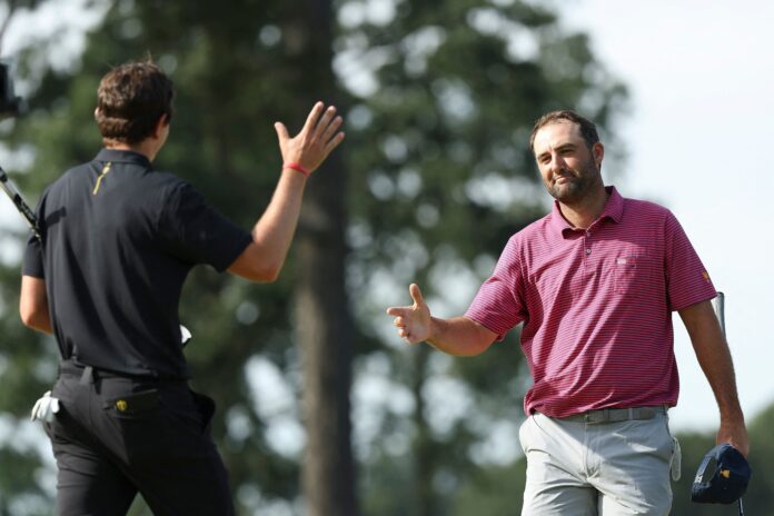 El gesto de Scottie Scheffler con Nicolás Echavarría en la Presidents Cup que generó admiración