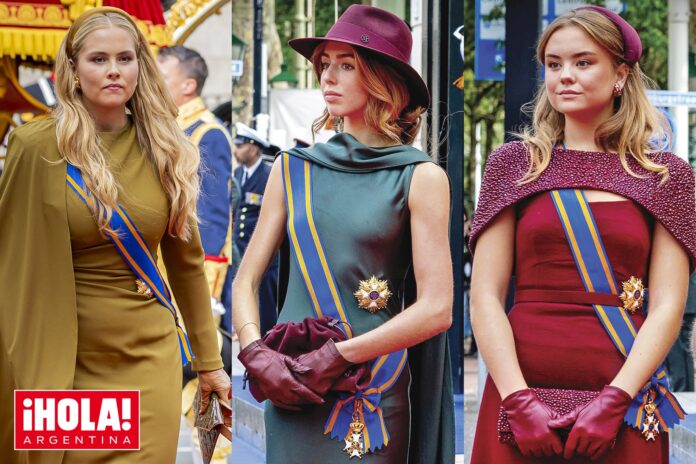 Algo usado, algo nuevo y un toque personal. Las hijas de Máxima volvieron a brillar en una jornada muy especial