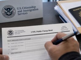 El aviso del Uscis sobre el Formulario I-945 de carga pública para aplicantes de residencia permanente