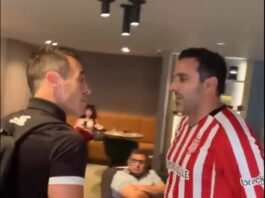 Hinchas de Estudiantes increparon a Darío Herrera en la previa de la final con Rosario Central: “¡Tomatela!“