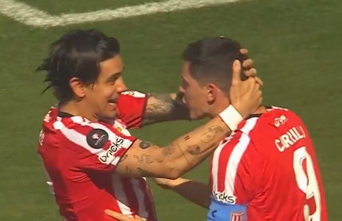 Una jugada, un gol: en su primer ataque, Estudiantes encuentra el 1-0 gracias a Alexis Castro