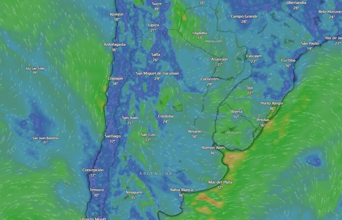 Hay alerta amarilla por tormentas y posible caída de granizo para este lunes 28 de septiembre: las provincias afectadas