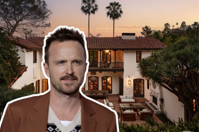 Aaron Paul, de Breaking Bad, vendió por mucho menos la histórica casa de Los Ángeles que había ofrecido en US$10 millones