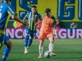 Rosario Central reaccionó a tiempo para empatarle a un Banfield que desperdició varias chances de gol